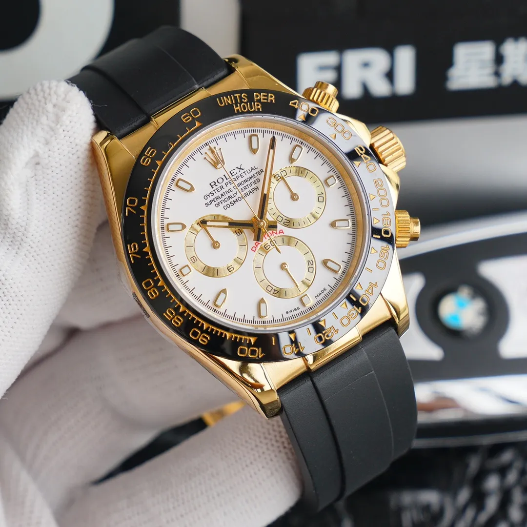 【High-end replica】💰1160! 【Top Replica】💰Private chat! Rolex Daytona exclusive quality 904 version top replica version: ROLEX Rolex Daytona Yu! Daytona chronograph watch 904l stainless steel screw-in crown and button adopts 4130 automatic mechanical chronograph running seconds movement, efficient, accurate and stable. Table diameter 40mm, thickness 12.2mm, gray and white goldi, full rose goldi, goldi, green goldi, steel Di, Shawn Yue's same model, ice blue Di, panda Di. The real pictures are top replicas!