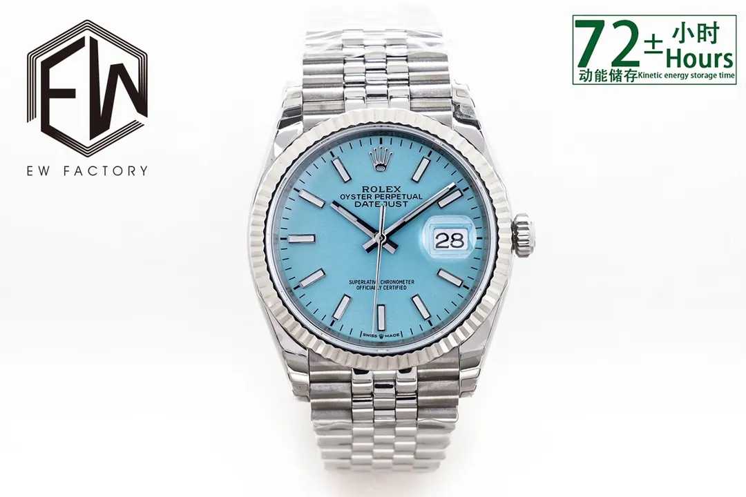 【High-end replica】💰1360! 【Customized all-in-one machine】💰1920! 【Top Replica】💰Private chat! ! ! [2023 New Style] Rolex Datejust 36 Series ① Exclusively customized 3235 movement, kinetic energy storage up to 72 hours, stable and reliable quality; ② Case: same size and thickness as the original; ③ Text: polished nails, top Swiss ice blue luminous, delicate shading, color matching; ④ Glass: sapphire glass with 2.5x magnifying glass effect, transparent glass; ⑤Watch strap: Top-notch workmanship. Each strap fits perfectly with the lug, giving the wrist the highest comfort. Produced by EW, it must be a high-quality product. Every extreme detail is the sincerity of the EW factory’s ingenuity and development; this picture is a real shot of a top-grade replica!