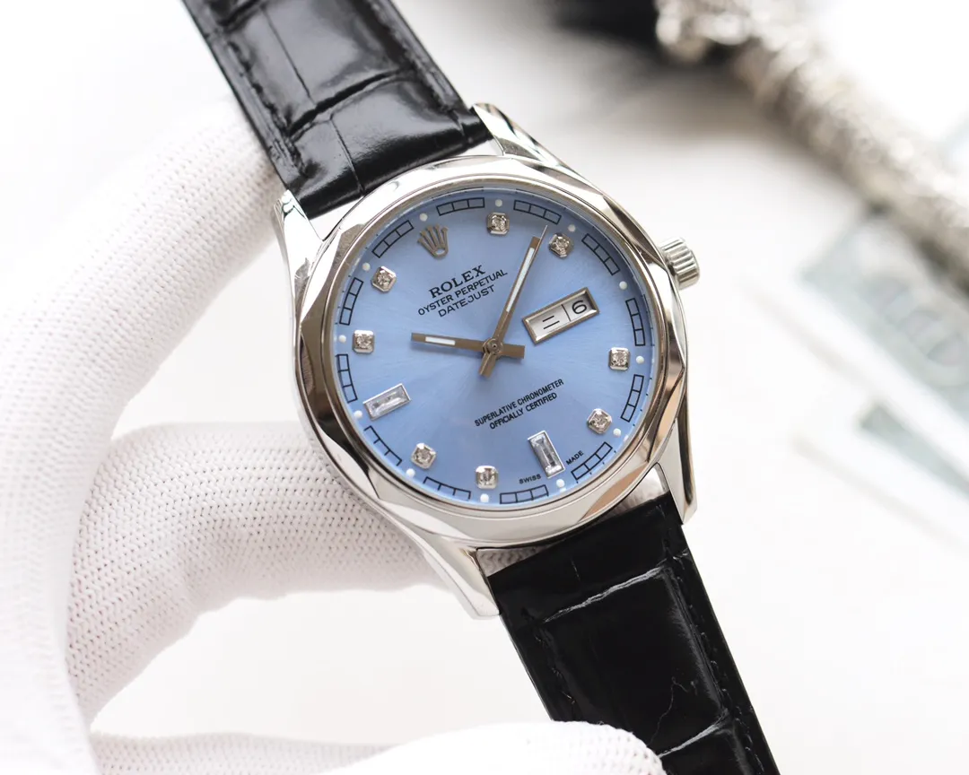 【Customized all-in-one machine】💰1720! Rolex-ROLEX🏅🏅 Type: Men's watch🎉🎉 Case: Top version 316 stainless steel L Strap: Imported calfskin strap Movement: Japanese Citizen mechanical movement ⚙️ Mirror: Mineral scratch-resistant mirror glass Size: 42mm in diameter, 12mm thick 🍷Exquisite inheritance of real effects, quality guaranteed! ‼ ️The elegant style instantly enhances the charm of men and is a symbol of taste and noble life!
