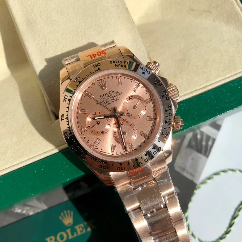【High-end replica】💰1160! Customized all-in-one machine 💰1720! Rolex Daytona Series [Diameter] 40mm [Movement] Equipped with imported fully automatic mechanical movement [Ring] Imported finely polished ring/ceramic ring [Mirror] Scratch-resistant sapphire glass mirror [Material] Imported 316L stainless steel case [Strap] Stainless steel three-bead strap/high-quality tape [Buckle] Original buckle Super high quality, more beautiful in kind, market exclusive! Classic men's casual watch, the standard accessory for successful men, allowing you to wear it once and for all!