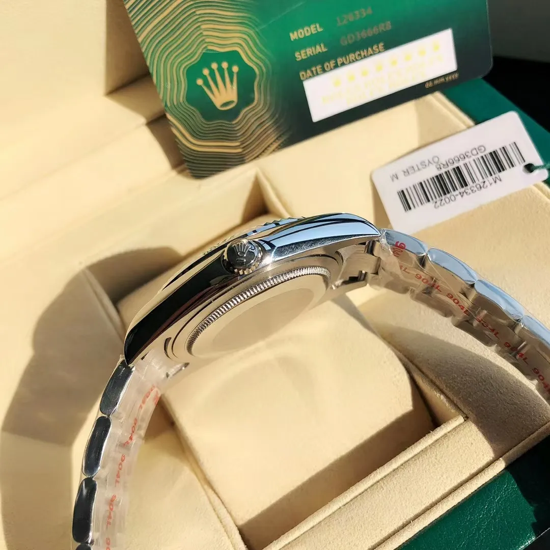 【High-end replica】💰1160! Rolex Datejust Series 2022 New Datejust 41mm Three-Bead Bracelet Men's Watch Arrives [Color] Official and original hot-selling hot model, 41mm diameter is more contemporary, official update and suitable size for the public! "Once and for all" is waiting for you, continue to use GD factory's new Citizen movement, factory movement testing and adjustment! The appearance details are all original and authentic! Really perfect both inside and outside [Strong], corrected 41mm official synchronized original clasp, three-bead bracelet parts polished! Truly based on the quality standards of major manufacturers to create affordable Citizen [Strong], Tiaoding scale continues to adhere to the GD factory's high efficiency, super strong, long-lasting luminous, and the luminous quality is comparable to the original! The dial is exquisitely made, and the fonts, scales, and details are all sourced from the craftsmanship of large manufacturers, comparable to the original [strong], scratch-resistant sapphire crystal glass mirror, anti-reflective convex magnifying (2.5-digit) calendar window, the magnification is synchronized with the original, reading time and calendar are clear and transparent [strong] ⚠️Please look for the exclusive quality of GD quality control