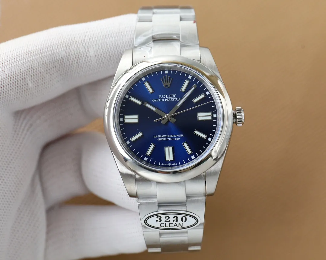 【High-end replica】💰1160! 【Customized all-in-one machine】💰1720! Rolex Oyster Perpetual 41mm men’s brand new upgrade! The colors are complete, and the official website has matching colors❤️! It is equipped with a brand new imported 9015 all-in-one mechanical movement, which has stable running time. The mirror is made of double-layer sapphire mirror, which is more wear-resistant and scratch-resistant. It is waterproof to a depth of 100 meters and can swim🏊. Buy with confidence! 😘