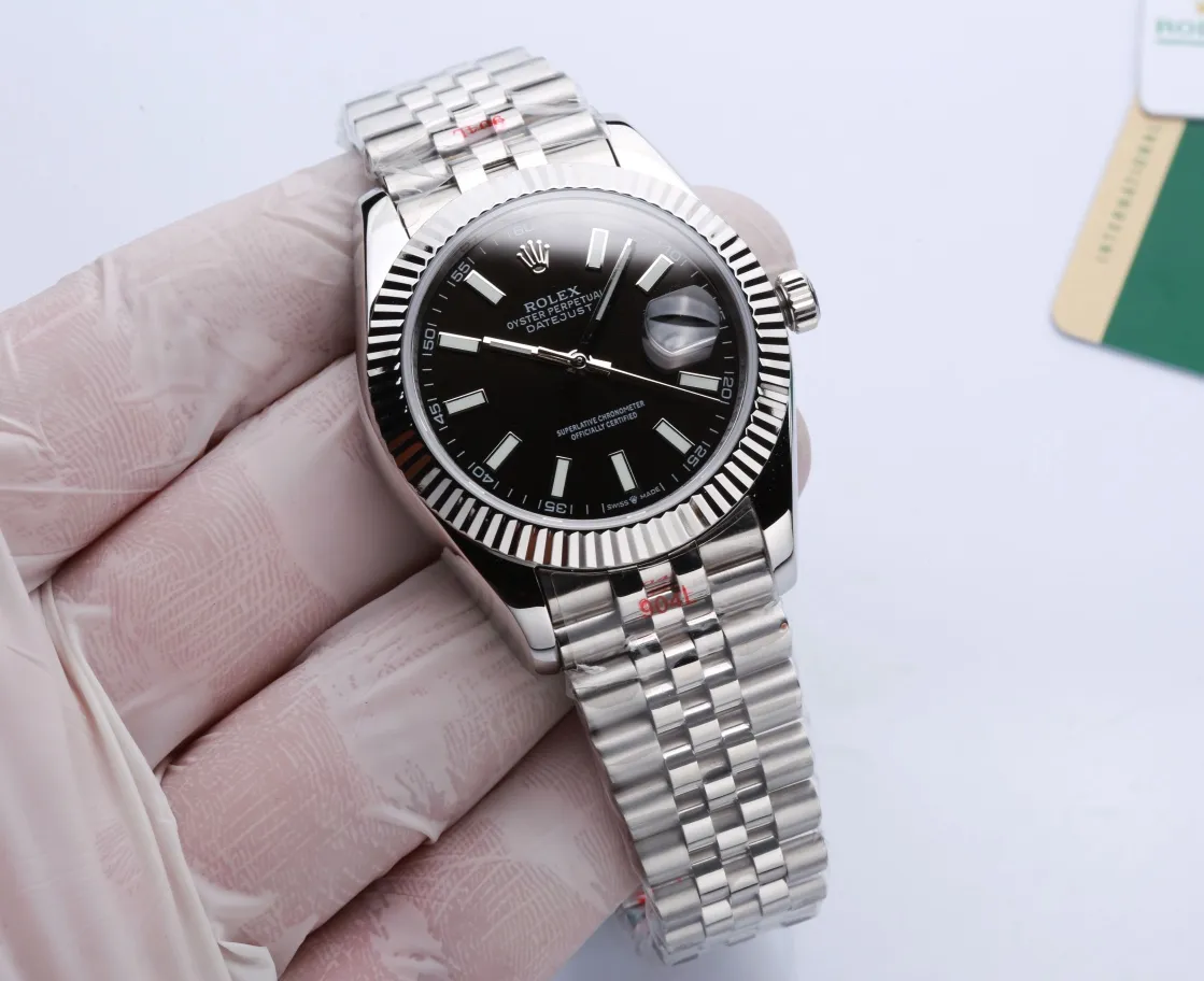 【High-end replica】💰1160! 【Customized all-in-one machine】💰1720! ⌚️Rolex Datejust 41 Series ①Exclusively customized imported 9015 all-in-one movement, stable and reliable quality; ②Case: The size and thickness are consistent with the original, 904 steel; ③Letter: polished nails, luminous, fine shading, color matching; ④Glass: sapphire glass with 2.5x magnifying glass effect, the glass is transparent; ⑤Strap: one-to-one restoration, the strap can be interchanged with the original; Produced by a large factory, it must be a high-quality product. Model: m126333-m123331-126334