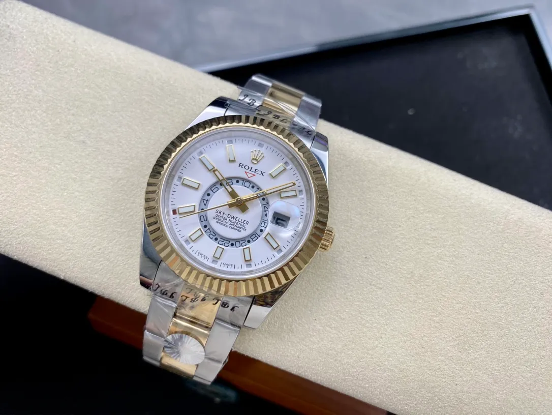 【High-end replica】💰1240! Rolex SKY Skywalker Series [Diameter] 42mm [Buckle] Original insurance folding clasp, more beautiful in kind, exclusive on the market! Classic men's casual watch, the standard accessory for successful men, allowing you to enjoy your life once and for all
