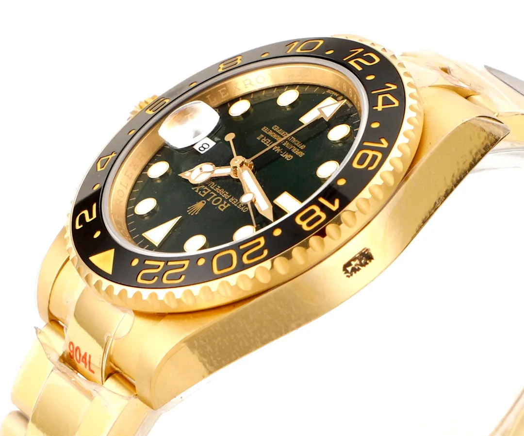 【High-end replica】💰1160! 【Customized all-in-one machine】💰1720! 【Top Replica】💰Private chat! Rolex ROLEX GMT-Master (Coca-Cola) one-piece red and blue ceramic ring, RK5 is the only ceramic ring in the market with a color comparable to the original, shocking the market. The steel is made of authentic imported 904L raw materials, forged and polished, and is equipped with the 3186/3285 all-in-one fully automatic mechanical movement, which is consistent with the original product, and has accurate and stable travel time. Professional testing and inspection, zero repairs! The authentic consistent GMT needle is on the second layer and adjusts the calendar through quick time adjustment, 40mm, 904L steel case bracelet, sapphire mirror, super luminous, two-way ceramic rotating bezel, folding buckle. Please look for the exclusive high-end quality code: NV126688, exclusive Huan logo. Welcome to reprint! (Comes with the same screwdriver as pictured/Same day shipping)