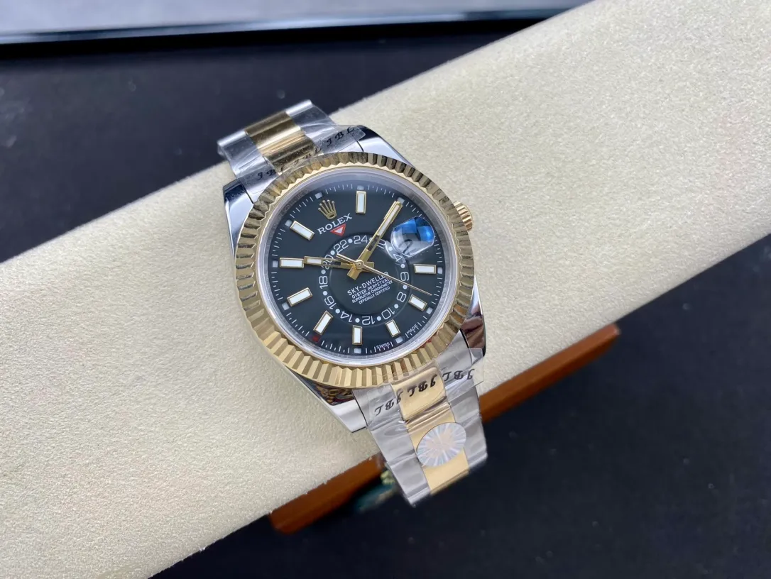 【High-end replica】💰1240! Rolex SKY Skywalker Series [Diameter] 42mm [Buckle] Original insurance folding clasp, more beautiful in kind, exclusive on the market! Classic men's casual watch, the standard accessory for successful men, allowing you to enjoy your life once and for all