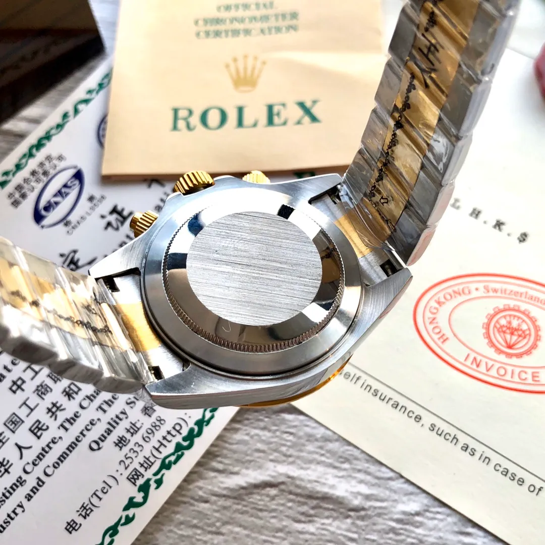 【High-end replica】💰1300! 【Customized all-in-one machine】💰1840! Rolex Daytona Special Custom Edition Series Created by Swiss Shell. It goes without saying that the goods are good. "Daytona series is equipped with a fully automatic mechanical movement. Stainless steel case. Size 40mm. Coated glass. Stainless steel strap. Made by Swiss Shell. Original buckle. I can't put it down. The Rolex Daytona. This picture was taken of a customized all-in-one machine!