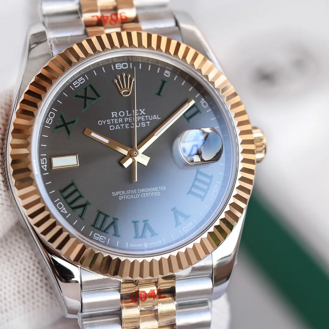 【High-end replica】💰1160! 【Top Replica】💰Private chat! The Rolex Diary series continues to improve the replica effect, and the ROLEX research spirit of continuous improvement in gold, rose, and stainless steel, especially the industry recognition of the five artifacts, has been an upward trend in sales! [Size] Diameter 41mm [Mirror] Scratch-resistant sapphire mirror, anti-reflective convex magnifying calendar window [Case] ​​316L stainless steel, the crown is the same as the counter! [Movement] 3235 automatic mechanical movement, ensuring the stability of the movement! [Watch Strap] Oyster-style three-piece and five-piece watch straps, folding buckle, as easy to buckle as at the counter, and the details of the buckle are also well engraved! This picture was taken as a top-notch replica!