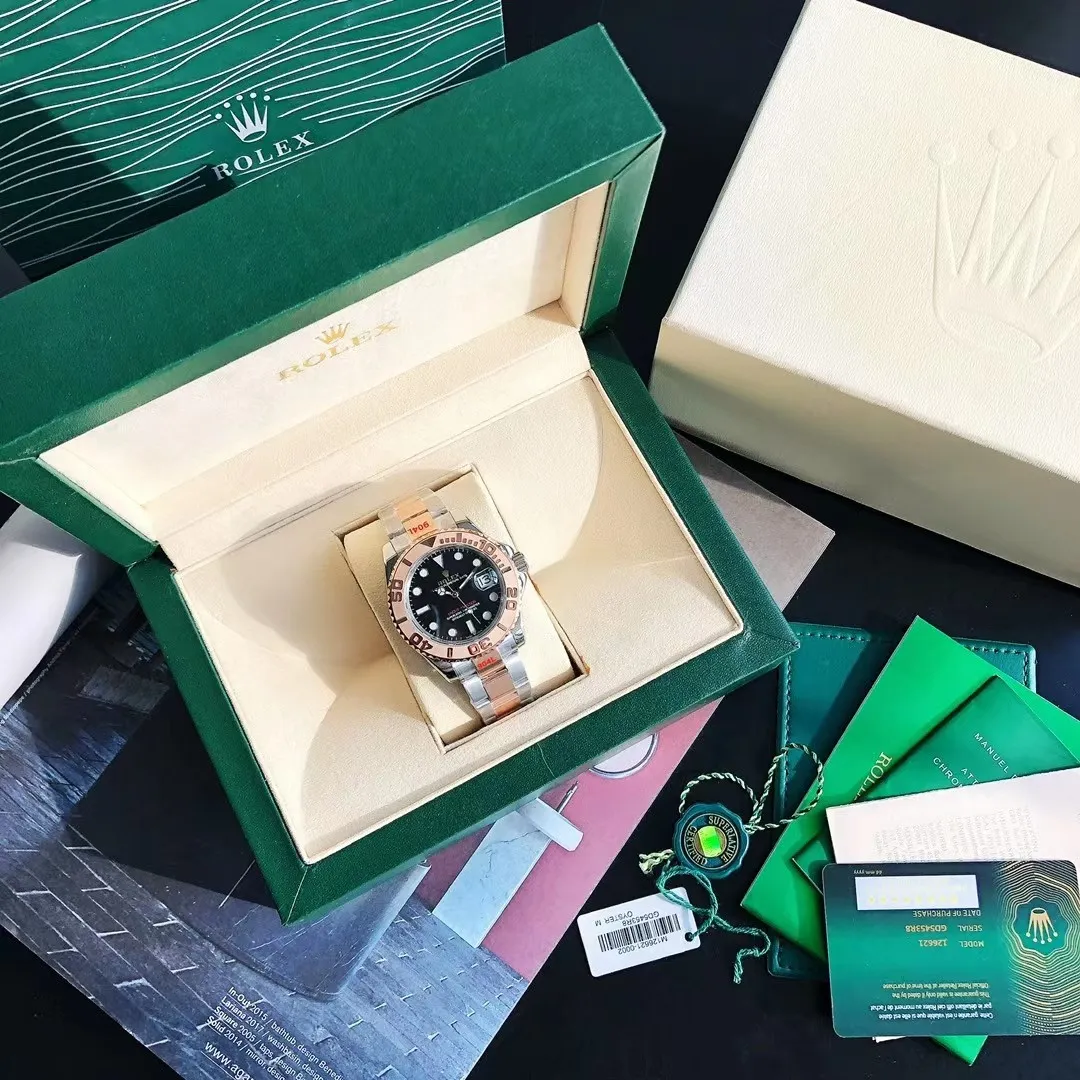 【High-end replica】💰1240! 【Customized all-in-one machine】💰1920! Rolex [Classic Master once and for all] GD quality control, Rolex’s new popular Yacht-Master series m126621-0001 men’s watch 40mm is shipped, continuing to adhere to the high-quality features of the GD family, exclusively producing one watch, one code, three codes in one [Movement] Equipped with GD dedicated 0️⃣reworked, 💯 brand new original Citizen 9015 fully automatic mechanical movement, with accurate travel time, excellent performance, and a power reserve of up to 48 hours [Case] 316L stainless steel case High-end synchronous anti-fingerprint [strong] The original version of the ceramic ring rotates simultaneously in two directions, perfectly presenting the same curvature and luster as the original version, super high-density mineral glass mirror, exquisite workmanship, perfectly adhering to the original diving and swimming 🏊‍♀️Performance [Literal] Synchronized by a large manufacturer, super luminous, luminous scales, hands with no flaw spots, crystal clear, synchronized authentic details, clear lettering on the inner shadow circle, and well-proportioned fonts [Watch strap] 316L fine steel adjustable original synchronous steel strap ⚠️Please look for the exclusive quality of GD quality control