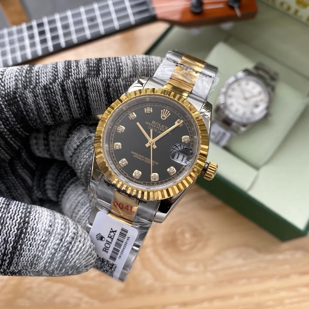 【High-end replica】💰1520! Rolex - ROLEX Diary Series Men's Mechanical Watch Imported from Citizen Original Machine 316L Stainless Steel Diamond Case Sapphire Glass (Super Waterproof) Diameter 36mm Thickness 13mm 316L Stainless Steel Strap Noble and luxurious, enjoy the charm. Welcome to reprint...