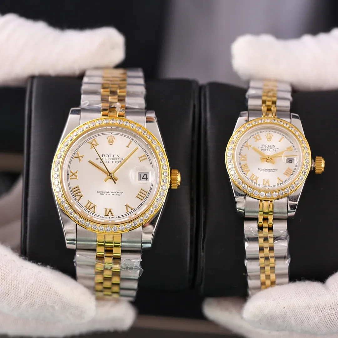 [High-end replica] 💰1760 each! Rolex Datejust series, perfect for couples, Swiss quality 100% super waterproof luminous sapphire glass back design, equipped with original imported 8215 fully automatic movement, female 6T51 movement, diameter 36mmx10.5mm. Female 28mm, looks the same inside and out, unique! Create market-friendly prices! Welcome to forward and order! [Love][Fist][Fist][Handshake][Handshake] Welcome to reprint!