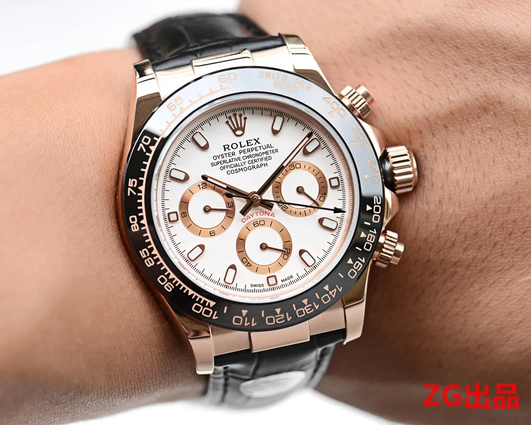 【High-end replica】💰1160! Rolex Daytona Series [Diameter] 40mm [Movement] Equipped with imported fully automatic Citizen mechanical movement [Ring] Imported finely polished ring/ceramic ring [Mirror] Scratch-resistant sapphire glass mirror [Material] Imported 316L stainless steel case [Strap] Alligator leather strap [Buckle] Original buckle Super high quality, more beautiful in kind, market exclusive! Classic men's casual watch, the standard accessory for successful men, allowing you to wear it once and for all!