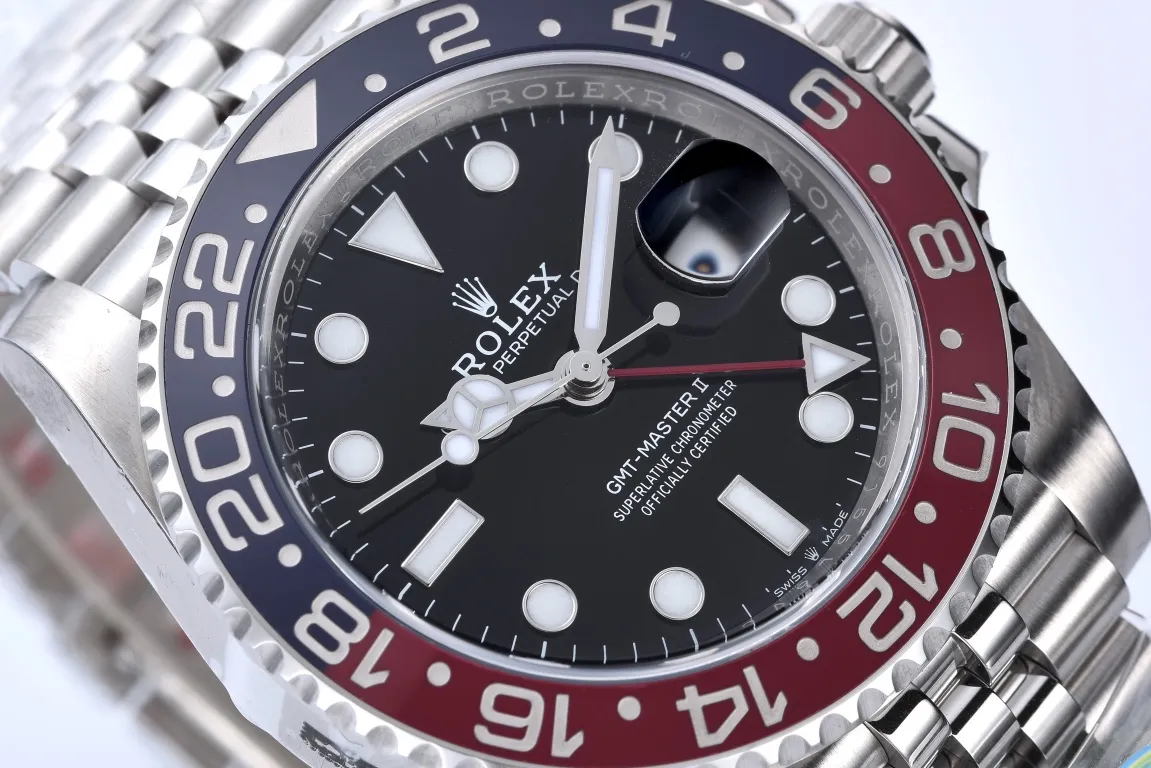 【High-end replica】💰1240! 【Customized all-in-one machine】💰1900! [Top replica] Private chat! ! ! The Rolex Greenwich [GMT-Master II] is one of Rolex's best-selling watches. The 3285 all-in-one mechanical movement is of stable and reliable quality. The diameter is 40mm. It is developed one-to-one with the original. This picture is taken as a top-level replica!