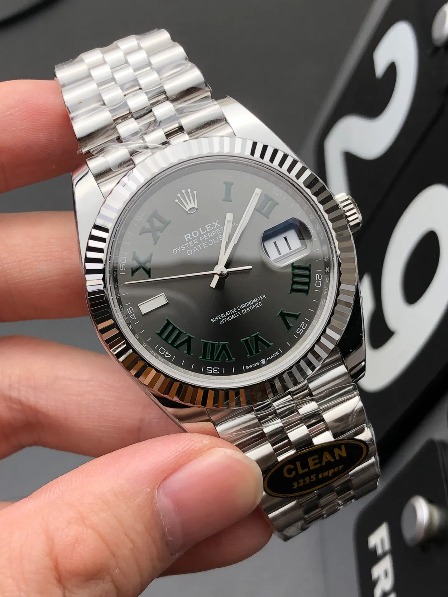 【High-end replica】💰1240! 【Top Replica】💰Private chat on price! Rolex Datejust Green Roof HD real photos/videos