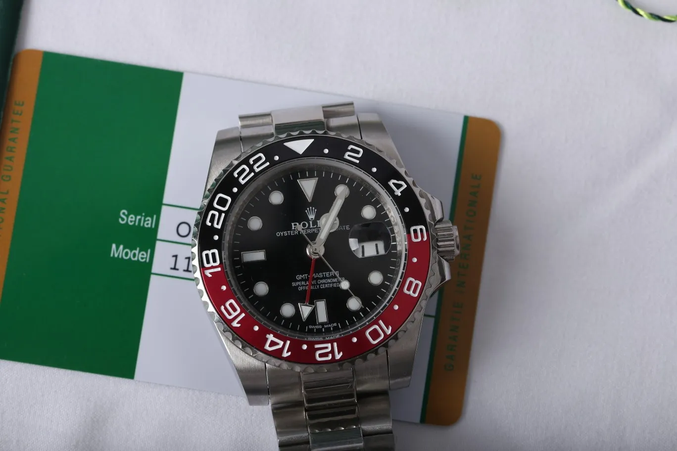 【High-end replica】💰1160! Rolex GMT-Master equipped with fully automatic imported Citizen 8215 movement, size 40MM, two-way ceramic ring, sapphire mirror anti-scratch, affordable price, action is worse than action, so hurry up if you like it❤️