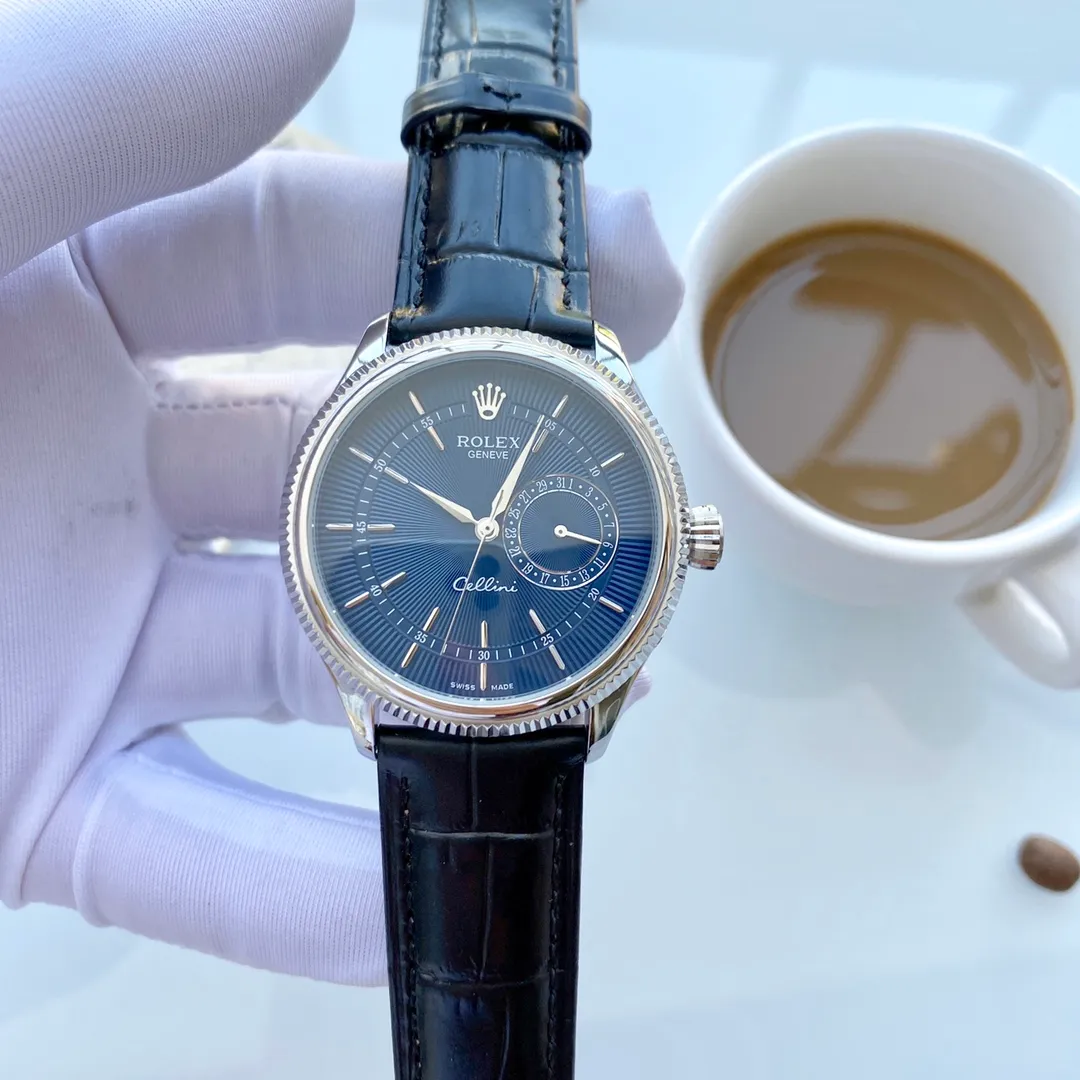 【Foreign trade import】💰1360! 2020 latest [Rose] [Rose] "Classic Rolex" (smart style returns with great reputation) [Hong Kong Zhengmingzhu Machinery] [Rose] [Rose] Latest visual [High-definition real shot] Most popular: Rolex (extremely noble and wise work) latest high-definition real shot 🎈🎈 Type: Exquisite men's watch (more excellent) Strap: Use 316L stainless steel strap (more comfortable) Movement: Hong Kong Zhengmingzhu mechanical movement (stable) Material: Mineral super strong mirror (scratch-resistant) Real man's wise style and strong three-dimensional sense Special design Return with great reputation Size: 41mm in diameter, 12mm in thickness, high-definition real shot! quality assurance!