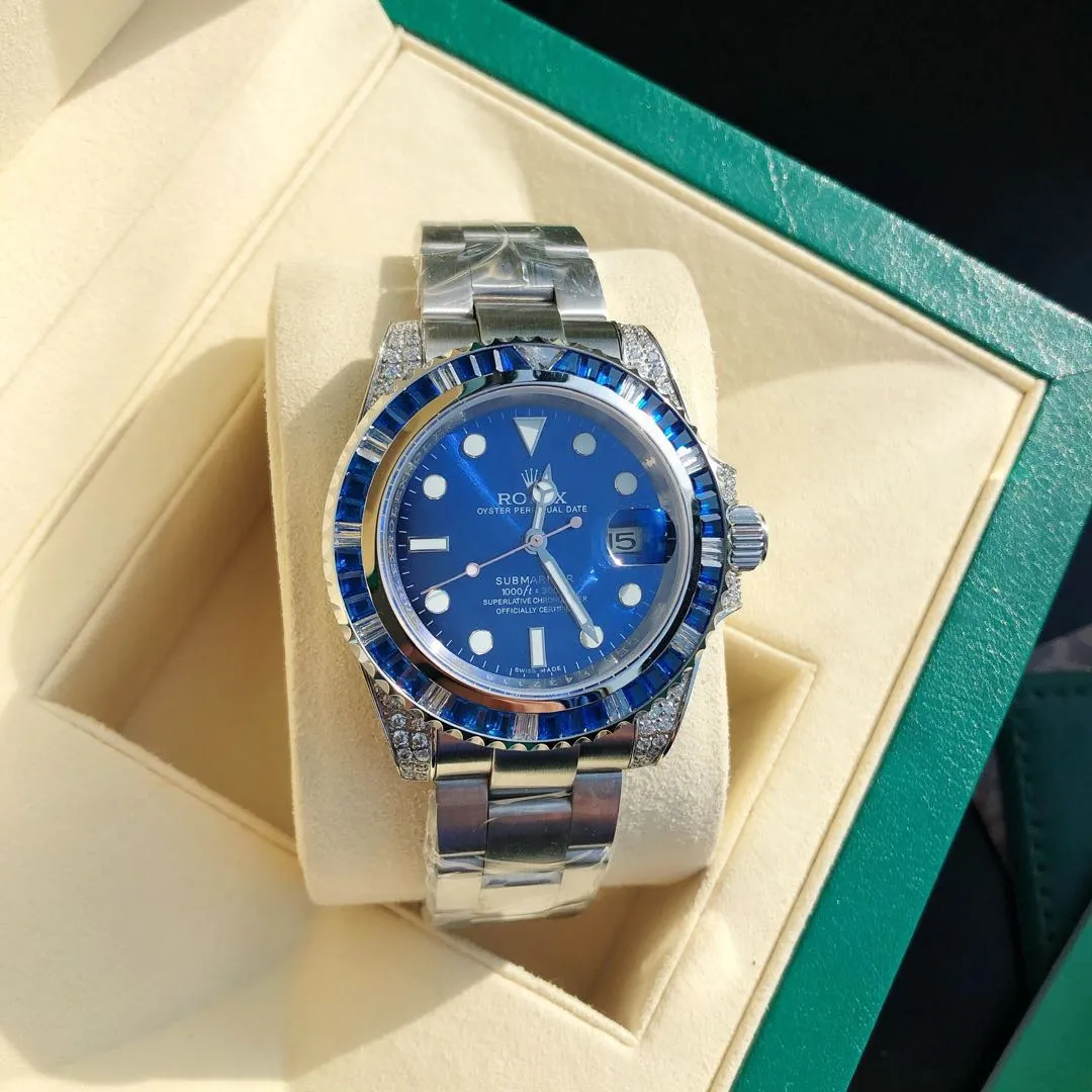 【Foreign trade import】💰1240! Rolex ROLEX Submariner Series Fully Automatic Machinery 40*13mm Arch Tempered Glass🍴Stainless Steel Strap Anyone can dress up brightly, but personal taste is revealed in the details of clothing