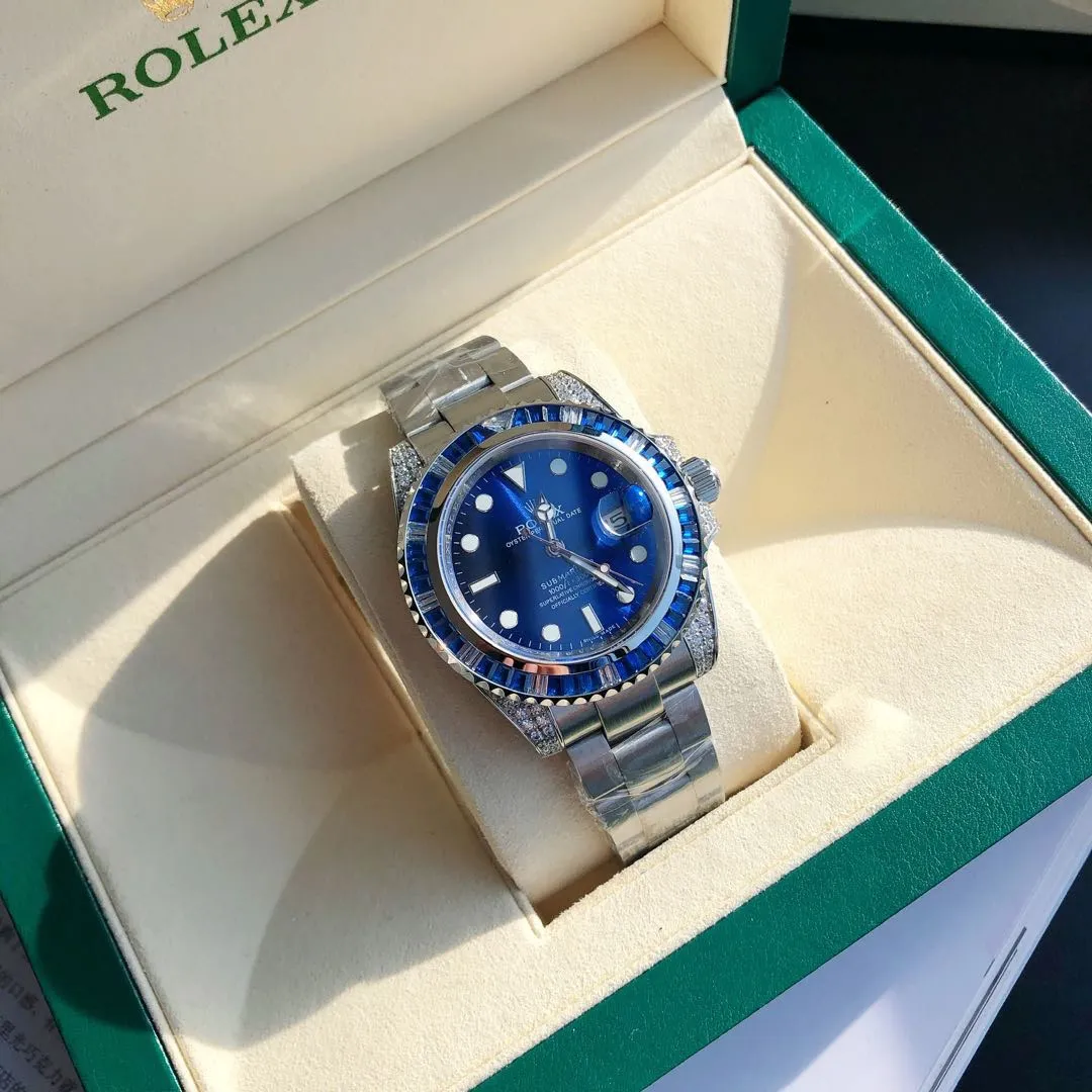 【Foreign trade import】💰1240! Rolex ROLEX Submariner Series Fully Automatic Machinery 40*13mm Arch Tempered Glass🍴Stainless Steel Strap Anyone can dress up brightly, but personal taste is revealed in the details of clothing