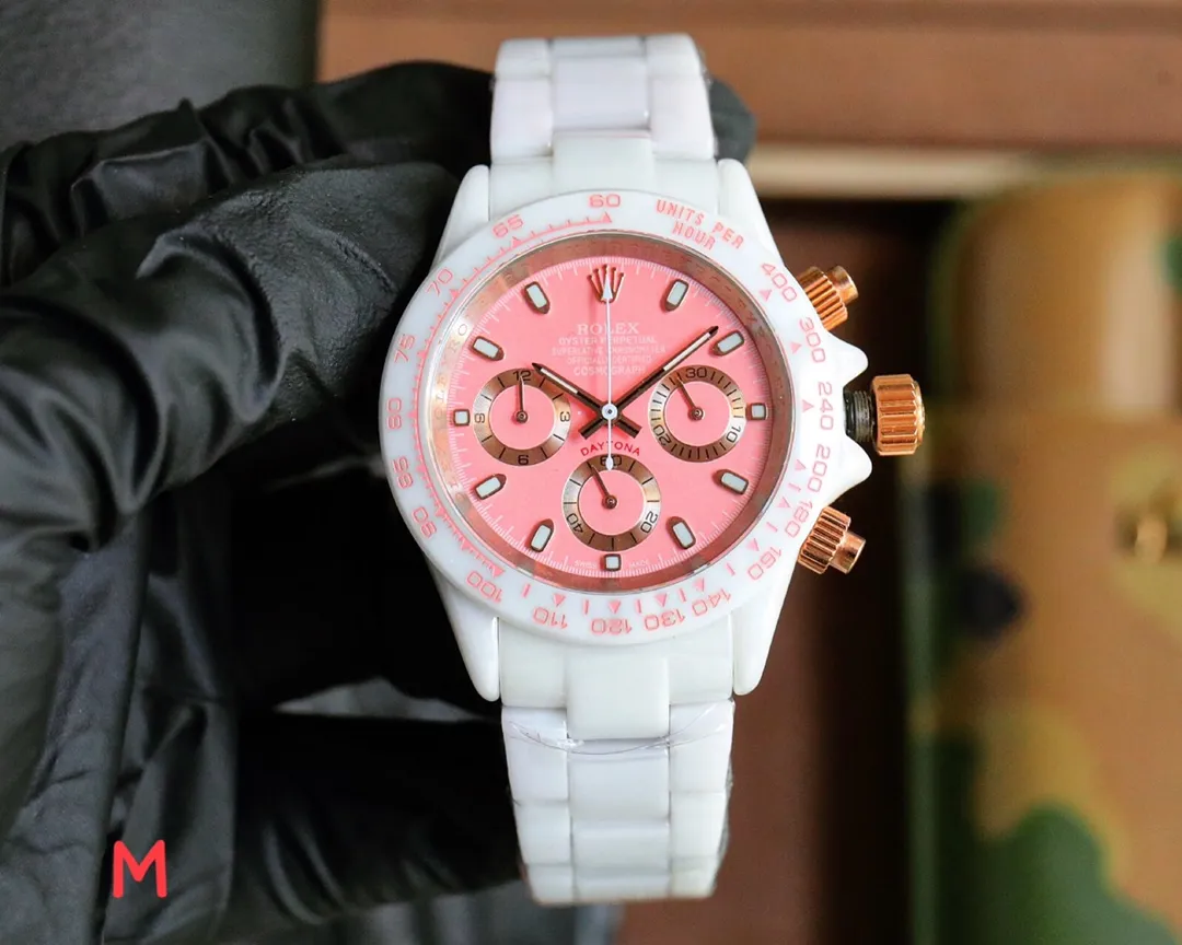 【High-end replica】💰1900! 🎩Rolex Daytona Series ROLEX Daytona Series Ceramic Case Size 43mm Sapphire Glass Mirror Swiss Quartz Chronograph Movement Ceramic Strap Original Buckle The Rolex Daytona You Can’t Put Down, The Endless Product Once and for All