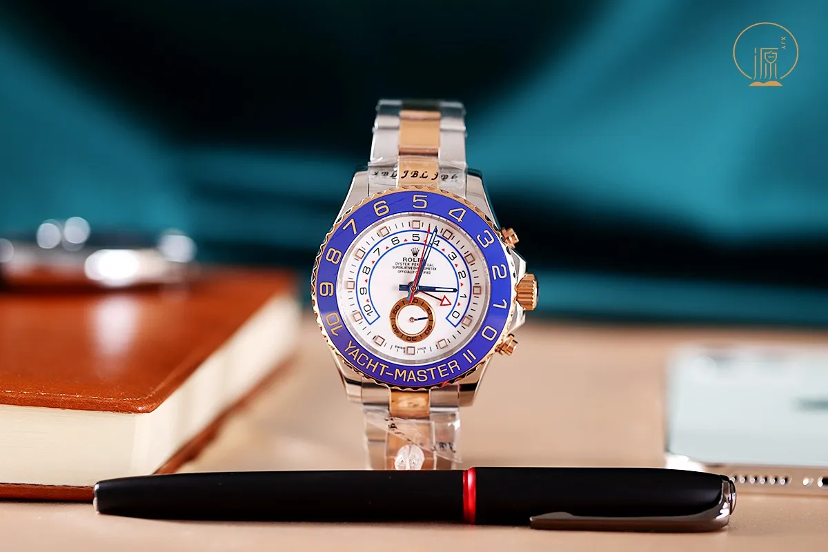 【Foreign trade import】💰1120! Rolex men's watch, Yacht-Master gold automatic mechanical men's watch, top men's watch, imported 316 stainless steel case! Mineral super strong mirror, long-lasting wear resistance, ceramic ring with rotatable ring mouth, 316 all-stainless steel band watch, fully automatic mechanical movement, accurate travel time, size 40mm and thickness 11mm, new product exclusive assembly is hot-selling... Bowl beauty display, infinite charm, extraordinary temperament, come and buy, high-quality products are constantly available, [look for the exclusive new background of the first release]