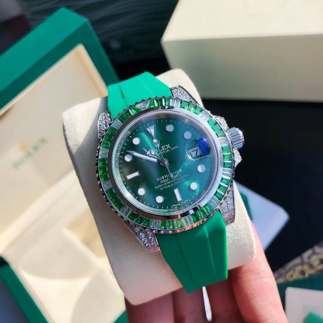 【Foreign trade import】💰1240! Rolex ROLEX Submariner Series Fully Automatic Machinery 40*13mm Arch Tempered Glass🍴Stainless Steel Strap Anyone can dress up brightly, but personal taste is revealed in the details of clothing