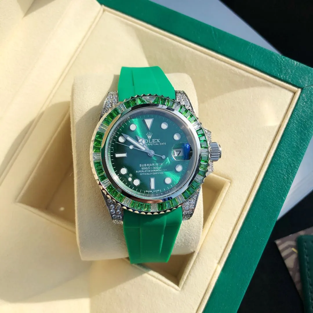 【Foreign trade import】💰1240! Rolex ROLEX Submariner Series Fully Automatic Machinery 40*13mm Arch Tempered Glass🍴Stainless Steel Strap Anyone can dress up brightly, but personal taste is revealed in the details of clothing