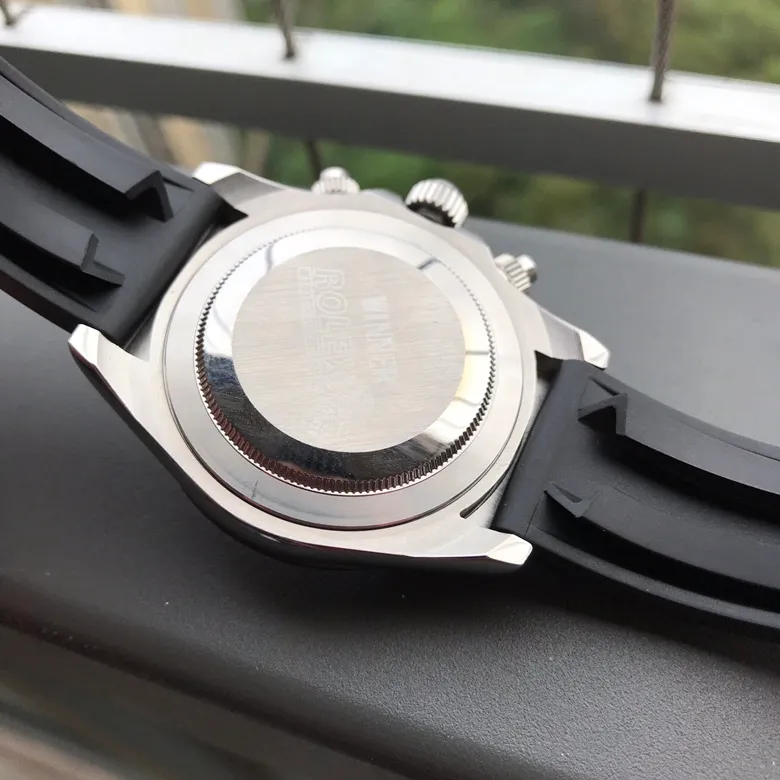 【Foreign trade import】💰970! Rolex ❄Type: 6-pin Daytona series men's watch ❄Strap: top imported anti-allergic rubber strap ❄Movement: top imported mechanical movement ❄Material: super strong sapphire glass mirror ❄Size: diameter 43mm, thickness 12mm ❄Workmanship: imported ceramic ring
