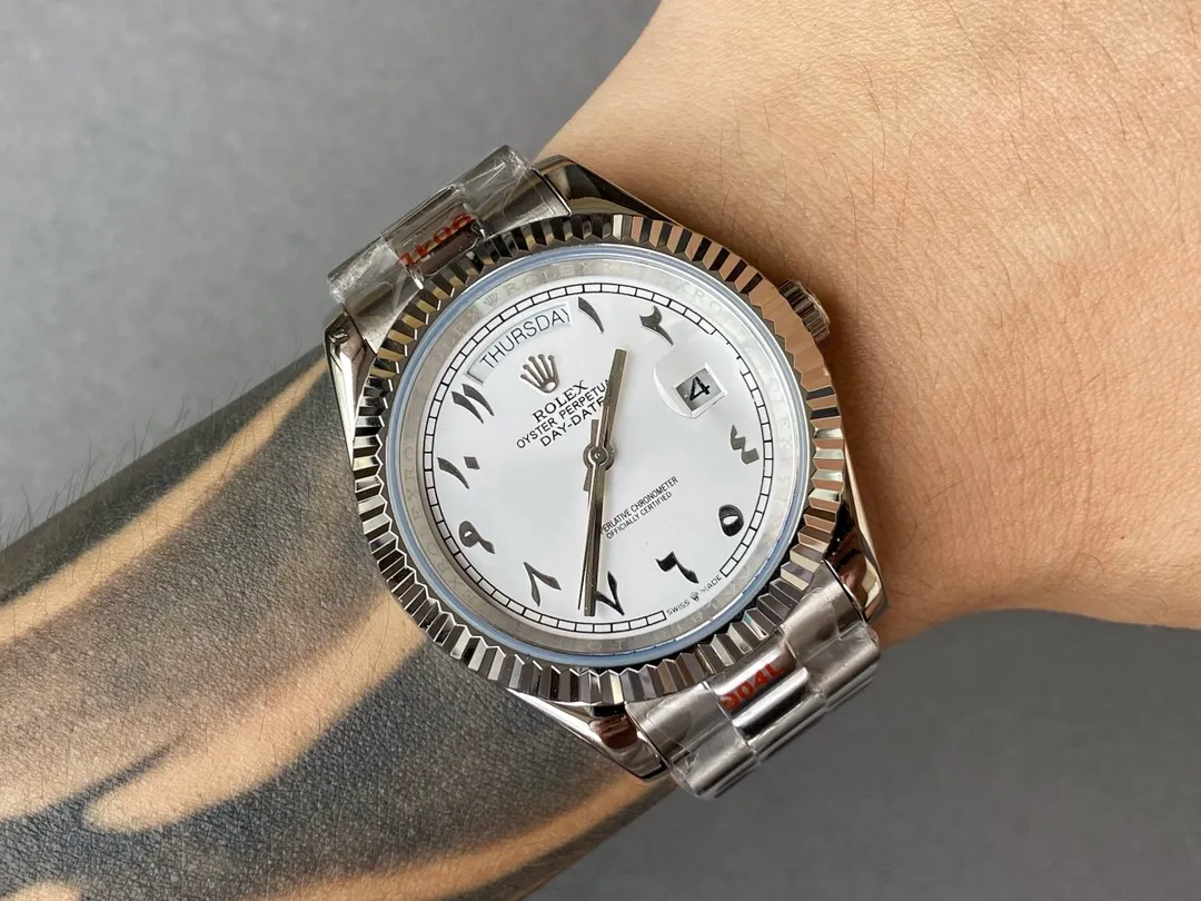 【High-end replica】💰1300! ROLEX Best Selling Classic Series: Datejust Oyster Dual Calendar Series Movement: Top imported fully automatic Citizen 8215 mechanical movement dual calendar display Case: Made of 316 stainless steel case Mirror: Sapphire scratch-resistant mirror Size: Diameter 40mm Thickness 10mm