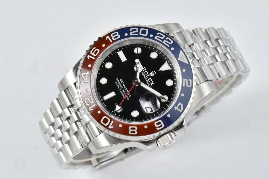 【High-end replica】💰1160! 【Customized all-in-one machine】💰1720! [Top replica] Private chat! ! ! The Rolex Greenwich [GMT-Master II] is one of Rolex’s best-selling watches. It is equipped with a ceramic ring and platinum fonts. The imported 9015 all-in-one mechanical movement has stable and reliable quality. The diameter is 40mm. It is developed one-to-one from the original.