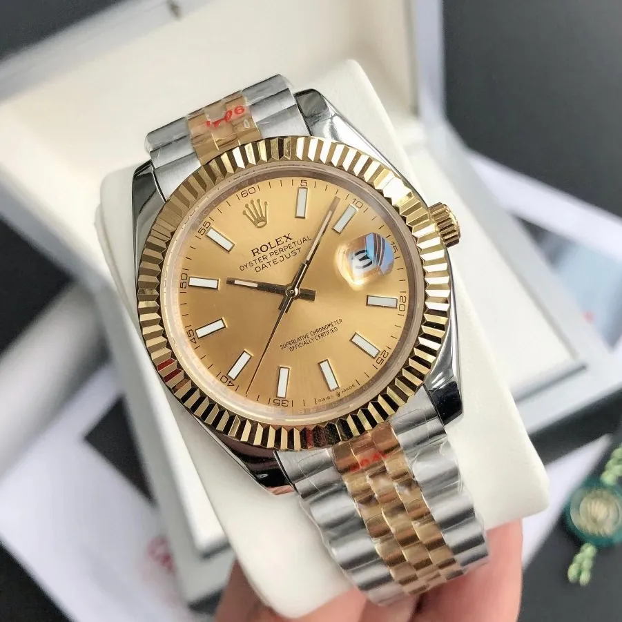 【High-end replica】💰1160! 【Customized all-in-one machine】💰1720! The 2022 new Rolex Datejust 41mm men's watch has been upgraded to the official version [color], the original hot-selling hot model, the 41mm diameter is more contemporary, the official update is suitable for the public, and the size is suitable for the public! "Once and for all" is waiting for you. Highlight 1: Continue to uphold the brand new imported Citizen 8215 movement, factory movement testing and adjustment! The appearance details are all original and authentic! Really built both inside and outside [Strong] Highlight 2: Original and consistent factory accessories; Highlight 3: Corrected 41mm official synchronous original buckle, polished five-bead bracelet parts! The affordable Citizen is truly built with the quality standards of major manufacturers [strong] Highlight 4: The bar scale is highly efficient and super strong, filled with long-lasting luminous powder, and the luminous quality is comparable to the original! The workmanship of the dial is exquisite, and the fonts, scales and details are all derived from the craftsmanship of large manufacturers, which is comparable to the original [strong] Highlight five: scratch-resistant sapphire crystal glass mirror, anti-reflective convex magnifying (2.5-digit) calendar window, the magnification is synchronized with the original, and the time and calendar reading are clear and transparent [strong]