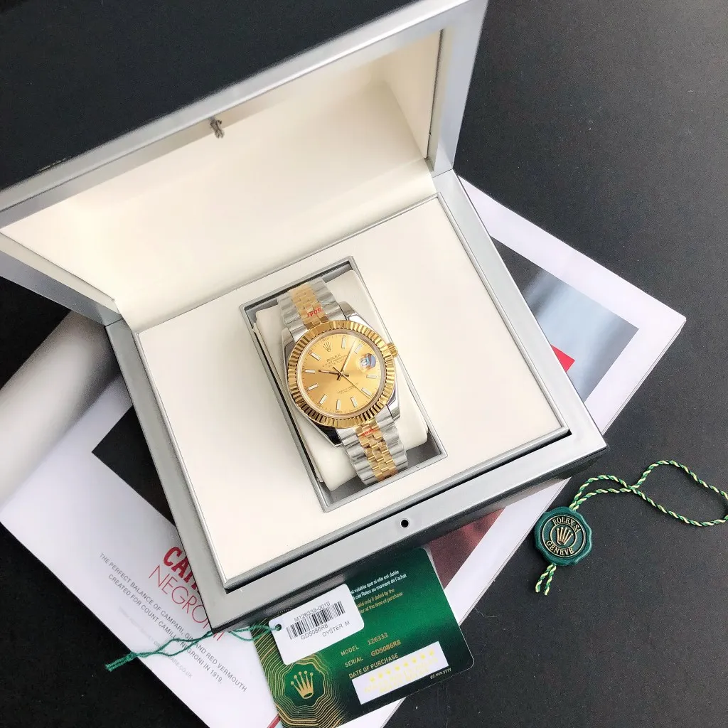 【High-end replica】💰1160! 【Customized all-in-one machine】💰1720! The 2022 new Rolex Datejust 41mm men's watch has been upgraded to the official version [color], the original hot-selling hot model, the 41mm diameter is more contemporary, the official update is suitable for the public, and the size is suitable for the public! "Once and for all" is waiting for you. Highlight 1: Continue to uphold the brand new imported Citizen 8215 movement, factory movement testing and adjustment! The appearance details are all original and authentic! Really built both inside and outside [Strong] Highlight 2: Original and consistent factory accessories; Highlight 3: Corrected 41mm official synchronous original buckle, polished five-bead bracelet parts! The affordable Citizen is truly built with the quality standards of major manufacturers [strong] Highlight 4: The bar scale is highly efficient and super strong, filled with long-lasting luminous powder, and the luminous quality is comparable to the original! The workmanship of the dial is exquisite, and the fonts, scales and details are all derived from the craftsmanship of large manufacturers, which is comparable to the original [strong] Highlight five: scratch-resistant sapphire crystal glass mirror, anti-reflective convex magnifying (2.5-digit) calendar window, the magnification is synchronized with the original, and the time and calendar reading are clear and transparent [strong]