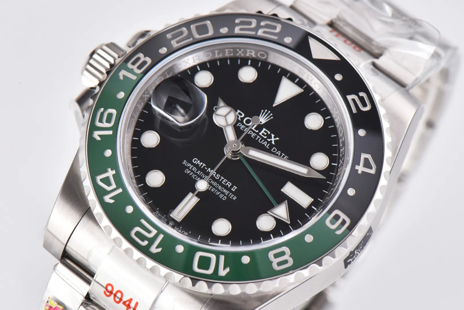 【High-end replica】💰1160! 【Customized all-in-one machine】💰1720! [Top replica] Private chat! ! ! The Rolex Greenwich [GMT-Master II] is one of Rolex’s best-selling watches. It is equipped with a ceramic ring and platinum fonts. The imported 9015 all-in-one mechanical movement has stable and reliable quality. The diameter is 40mm. It is developed one-to-one from the original.