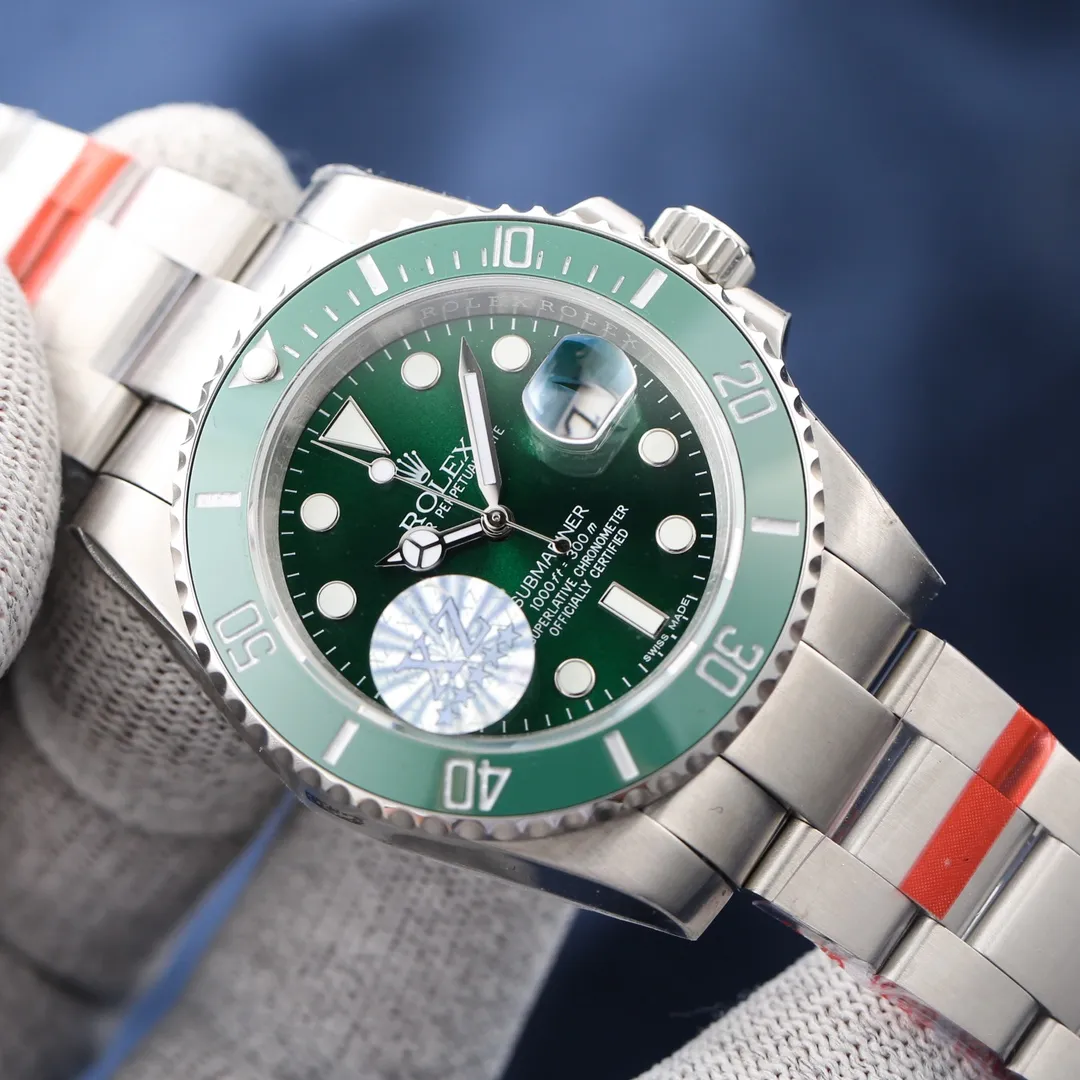 【Top replica】💰3900! Rolex Submariner (Submariner series) 🔥🔥Ceramic ring: The green ceramic ring reaches 99% of genuine emerald green, and the black Submariner reaches 100% no color difference. Like the original version, the platinum-plated scales are stain-resistant, non-blackening, and the luminous beads are full and crystal clear. 🔥🔥Rotation: The diving rotation is attractive, the scale of each tooth is clearly positioned, and it has the same feeling of being dragged along as the original version. It does not feel stiff or out of place when turning (this is currently only achieved by the XZ factory), and the sound is as clear and sweet as the original version.          Steel: 316S original steel, original same material (same weight)🔥🔥Movement: 100% Swiss 3135 brand new machine (zero repair), durable for ten years🎈🎈🔥🔥Case: The English text in the inner shadow is magnified a hundred times, which is consistent with the original product. Each watch has a sapphire glass with an anti-counterfeiting invisible LOGO at the six o'clock position of the inner shadow. 🔥🔥Strap: The brushed texture is clear, and it is seamlessly connected with the case. There is no unevenness when touched by hand (exclusively owned) 🔥🔥Buckle: Seamless connection, no traces of welding, the safety buckle LOGO is exquisite, and it has the function of instantly adjusting the length of the strap. 🔥🔥Literal: Powerful luminous, extremely transparent. Consistent with the original calendar: The size of the extra-large calendar window is consistent with the original, and the font printing is as raised as the original. It is magnified sixty times and still does not produce ink bleeding and burrs. Bottom cover: The standard 144 teeth are consistent with the original, with clear tooth patterns and no burrs. 🔥🔥 Waterproof: XZ Factory breaks the tradition of using waterproof ring ➕ waterproofing and other technologies. It will no longer be waterproof after a long time. XZ Factory uses the industry's first "structural" waterproofing. The shell structure is waterproof, so it is eternal, durable and truly 100% waterproof. 🎈🎈Have worn the XZ Factory version of Water Ghost, I believe you will continue to recommend it for its exclusive quality, real high cost performance, 🏆🏆Welcome to reprint!