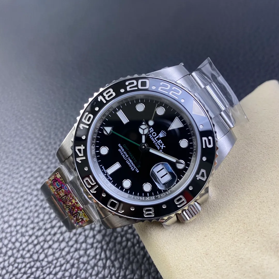 【High-end replica】💰1160! 【Customized all-in-one machine】💰1720! [Top replica] Private chat! ! ! The Rolex Greenwich [GMT-Master II] is one of Rolex's best-selling watches. It is equipped with a ceramic ring and platinum fonts. The Swiss 3285 mechanical movement has stable and reliable quality. The diameter is 40mm. It is developed one-to-one from the original.