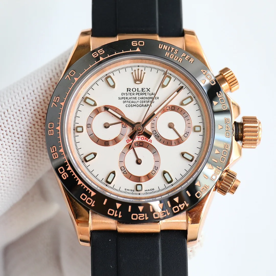 【High-end replica】💰1160! 【Top Replica】💰Private chat! Rolex Daytona, exclusive quality 904 steel version, top replica ROLEX Rolex Daytona, Daytona chronograph watch, 904l stainless steel, screw-in crown and buttons, using Swiss 4130 automatic mechanical chronograph and running seconds movement, efficient, accurate and stable, table diameter 40mm, thickness 12.2mm, same model as Shawn Yue. This picture is a top replica real shot!
