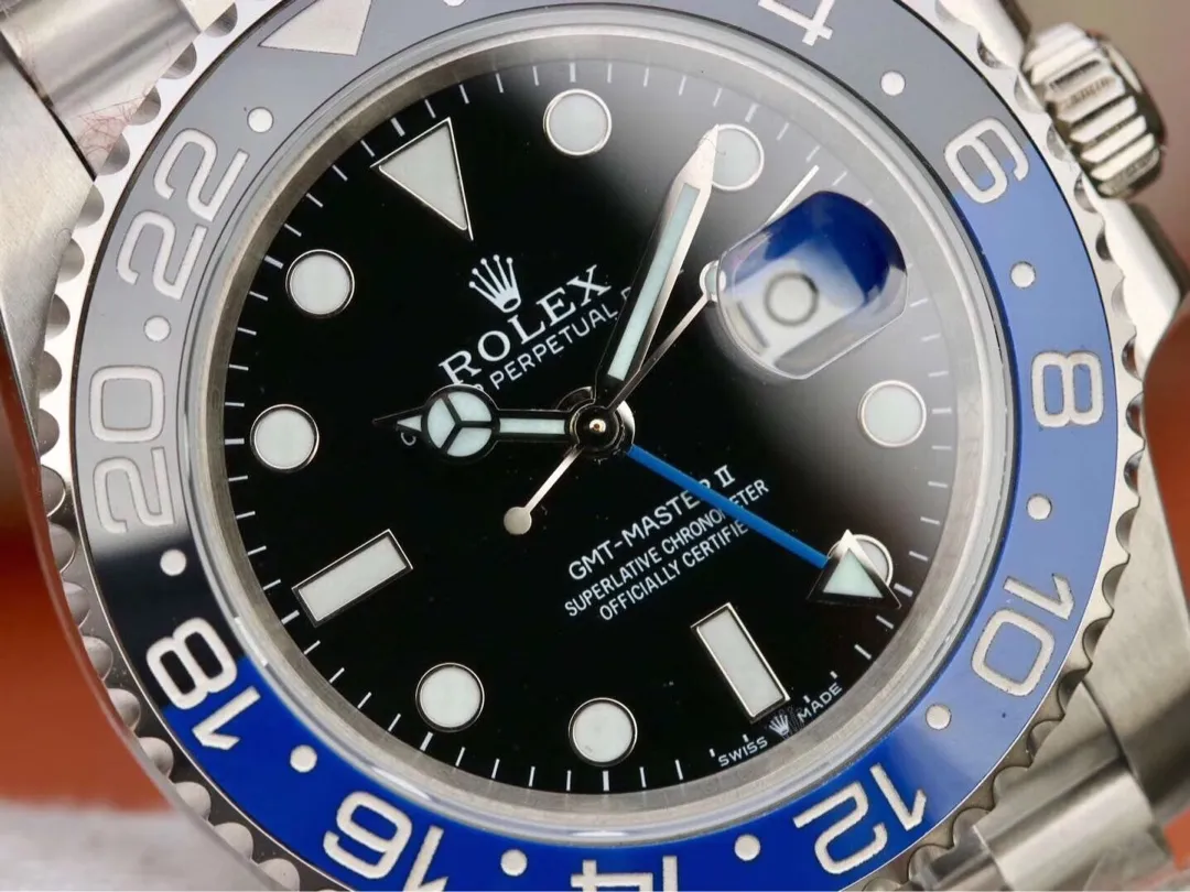 【High-end replica】💰1160! 【Customized all-in-one machine】💰1720! [Top replica] Private chat! ! ! The Rolex Greenwich [GMT-Master II] is one of Rolex's best-selling watches. It is equipped with a real ceramic ring and platinum fonts. The imported 9015 all-in-one mechanical movement has stable and reliable quality. The diameter is 40mm. It is developed one-to-one from the original.