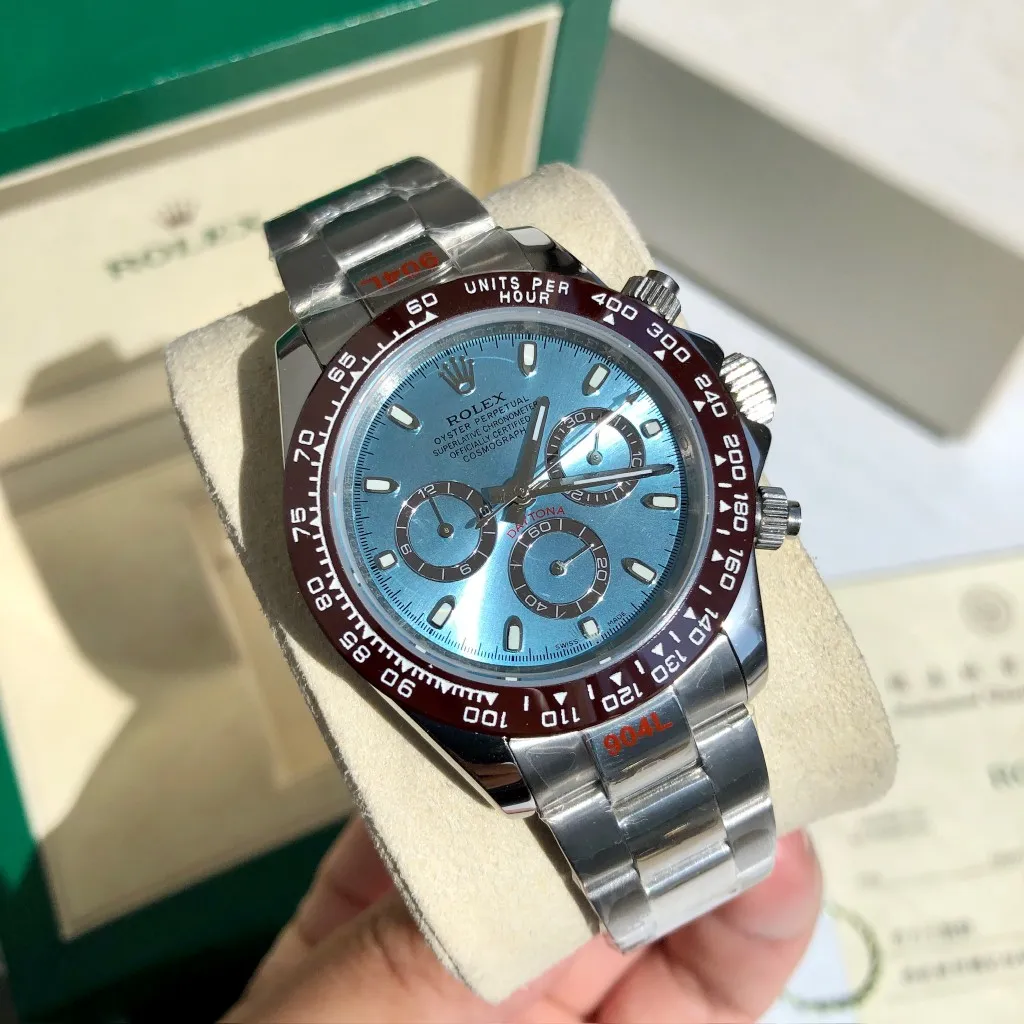 【High-end replica】💰1160! Customized all-in-one machine 💰1720! Rolex Daytona Series [Diameter] 40mm [Movement] Equipped with imported fully automatic mechanical movement [Ring] Imported finely polished ring/ceramic ring [Mirror] Scratch-resistant sapphire glass mirror [Material] Imported 316L stainless steel case [Strap] Stainless steel three-bead strap/high-quality tape [Buckle] Original buckle Super high quality, more beautiful in kind, market exclusive! Classic men's casual watch, the standard accessory for successful men, allowing you to wear it once and for all!